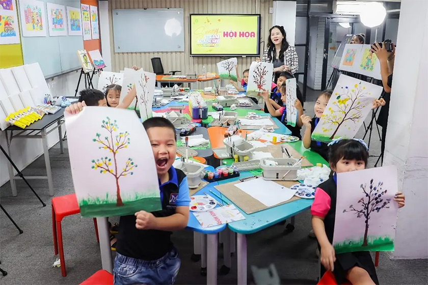 những bức tranh của bé